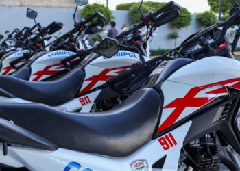 9-1-1 entrega 18 nuevas motocicletas a Comipol para fortalecer la asistencia vial