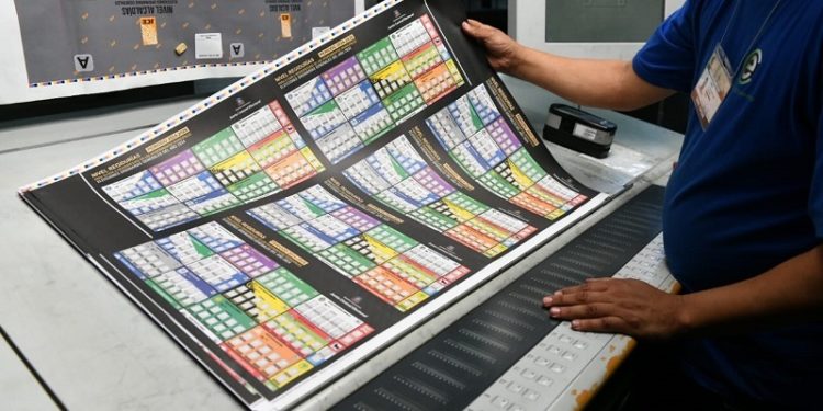 JCE inicia impresión de boletas electorales para elecciones municipales