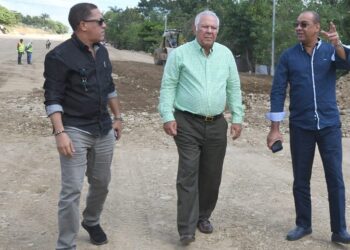 Circunvalación de Los Alcarrizos está avanzada en un 65 por ciento