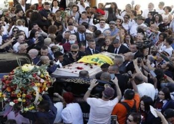 Medellín da el último adiós a la senadora Piedad Córdoba