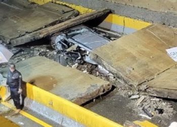 Avanzan trabajos en paso a desnivel de la avenida 27 de febrero con Máximo Gómez