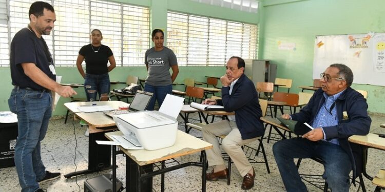 JCE realizó segunda prueba regional del cómputo electoral de cara a elecciones municipales