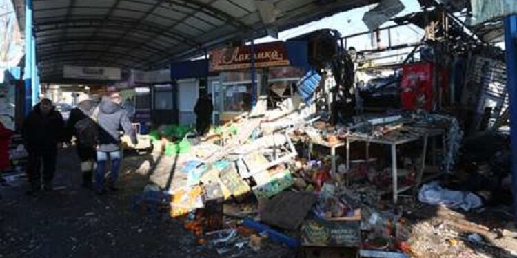 «Monstruoso acto terrorista»: el Kremlin condena el ataque ucraniano que mató a 27 civiles en Donetsk