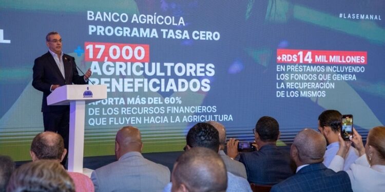 Abinader asegura que el país produce el 90.6% de los alimentos que consumen los dominicanos