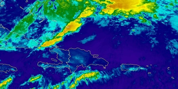 Pronostica la ONAMET escasas precipitaciones este lunes y el martes lluvias frecuentes