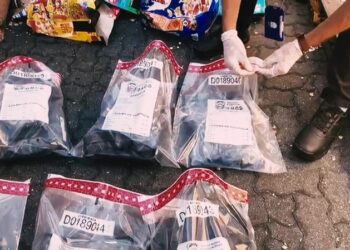 Incautan 19 paquetes de marihuana camuflados en tanque de comida