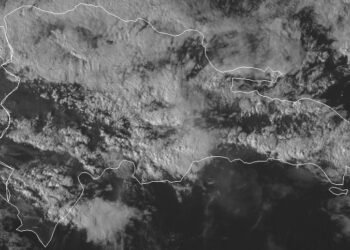 Sistema frontal se aleja gradualmente de dominicana