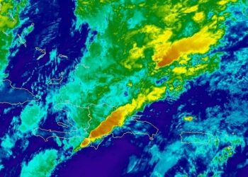 Sistema frontal genera nublados con aguaceros, tronadas y ráfagas de viento