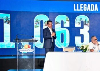 El país recibió 1,063,983 turistas en enero