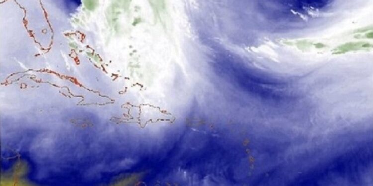 ONAMET pronostica aguaceros locales hacia el interior del país