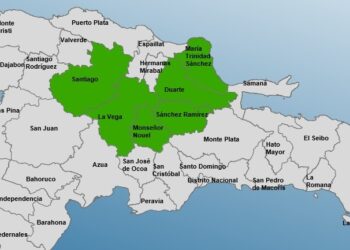 Seis provincias en alerta por lluvias