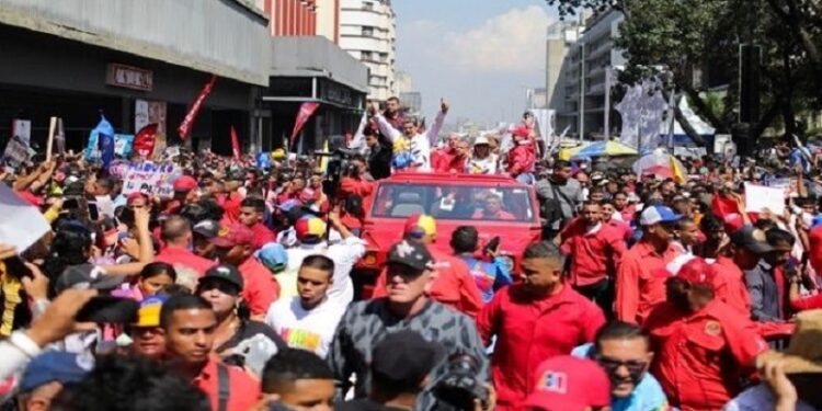 Presidente Nicolás Maduro se inscribe ante el CNE como candidato para las elecciones del 28 de julio
