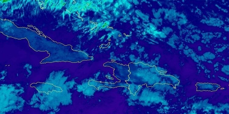Viento del noreste genera algunas precipitaciones en el país