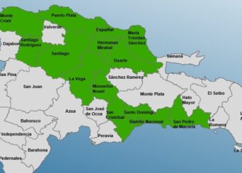 Catorce provincias en alerta verde por lluvias
