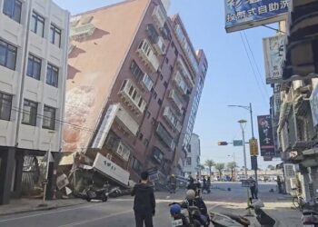 Primeras imágenes tras el terremoto más potente de Taiwán en 25 años