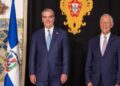 Abinader se reúne con el presidente de Portugal