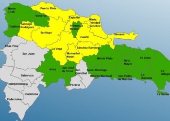 El COE coloca 10 provincias en alerta Amarilla y 13 en Verde