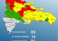 Varias comunidades y 5 provincias en alerta Roja, 15 en Amarilla y 6 en Verde