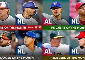 Berríos, Ranger y Mookie entre los premiados de marzo/abril