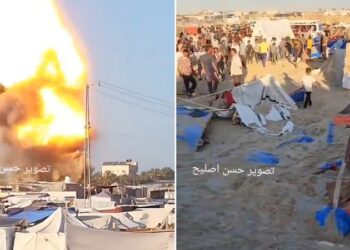 VIDEO: Israel bombardea un campamento de refugiados en Jan Yunis