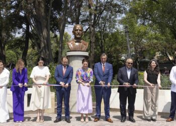 Embajada Dominicana en México inaugura Jardín República Dominicana y Monumento a Juan Pablo Duarte