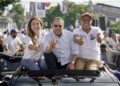 Carolina Mejía ratifica su apoyo a Guillermo Moreno en caravana que recorrió la circunscripción 3