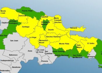 El COE mantiene 21 provincias en alerta por lluvias