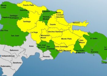 El COE eleva a 26 las provincias en alerta por lluvias