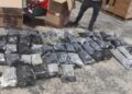 Confiscan 70 libras de marihuana camufladas en cajas de zapatos y ropas