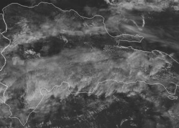La ONAMET pronostica nublados en la tarde con aguaceros, tronadas y ráfagas de viento