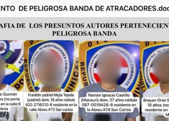 Policía desmantela banda de asaltantes