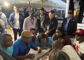 Presidente de la JCE supervisa revisión de votos nulos y observados