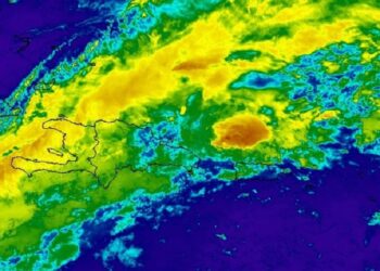 La ONAMET pronostica aguaceros con tormentas eléctricas y ráfagas de viento