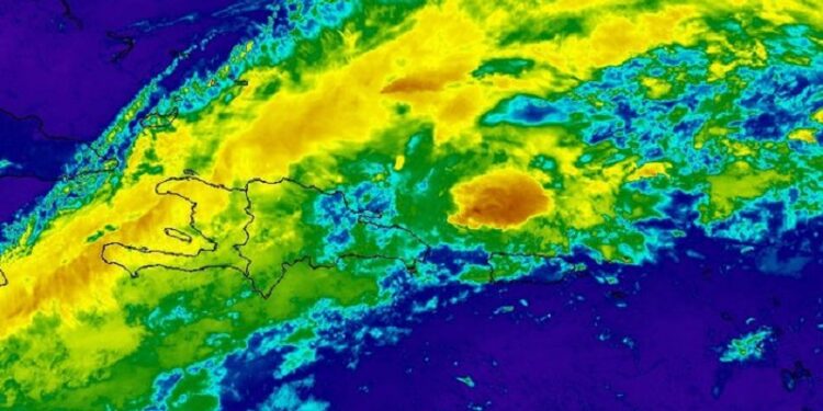La ONAMET pronostica aguaceros con tormentas eléctricas y ráfagas de viento
