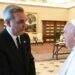 Papa Francisco recibe al presidente Abinader y le felicita por su reelección