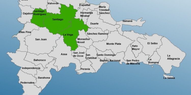 Tres provincias en alerta Verde