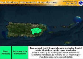 Avisos y advertencias de inundaciones para varios municipios de Puerto Rico