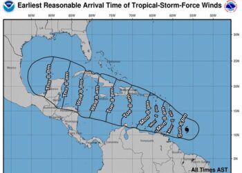 Beryl se acerca a las Islas de Barlovento, gobierno dominicano emite vigilancia de tormenta
