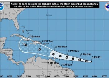 Se forma la depresión tropical número 2