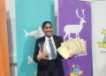 Estudiante dominicana alcanza récord y recibe reconocimiento en colegio de Escocia