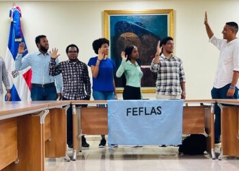 El FEFLAS juramenta nueva dirección y se prepara para las elecciones estudiantiles en la UASD