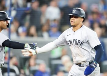 Soto fuera del lineup de Yankees por lesión en la mano derecha