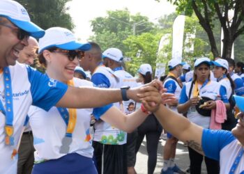 Voluntariado Banreservas realiza carrera de 5 y 10 kilómetros en beneficio de la Fundación Nido de Ángeles