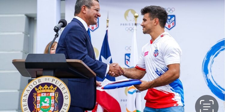 Gobernador abandera delegación que representará a Puerto Rico en Juegos Olímpicos que se celebrarán en París