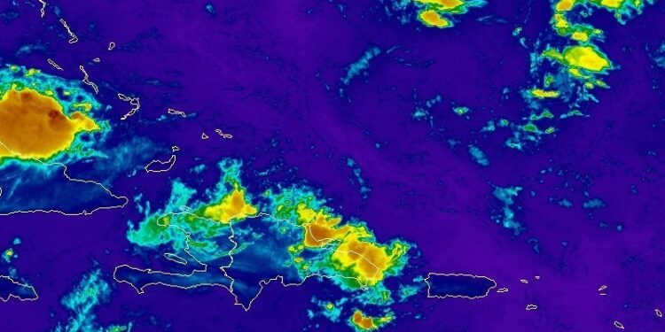 Vaguada seguirá provocando aguaceros de diferentes intensidades