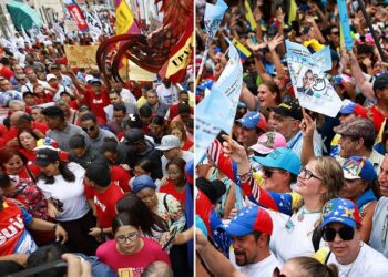 Caracas en la mira: Chavismo y oposición miden fuerzas en el cierre de campaña