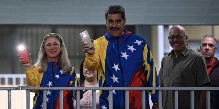 Maduro ofrece declaraciones tras su triunfo en las presidenciales de Venezuela