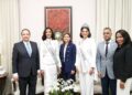 Vicepresidenta Peña recibe visita de Miss Universo 2023 y Miss República Dominicana 2024