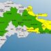 COE mantiene 5 provincias y el Distrito Nacional en alerta Amarilla y 13 en Verde