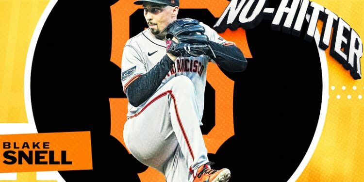 Con su no-hitter, Snell es el tercer lanzador en 124 años en hacer esto
